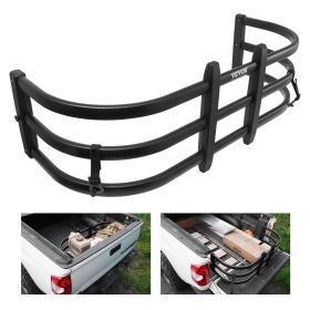 VEVOR Truck Bed Extender, Aluminum Retractable Tailgate Extender, 51.6"-64" Adjustable Length, Fits for Ridgeline, Tacoma, Gladiator, Colorado/Ca