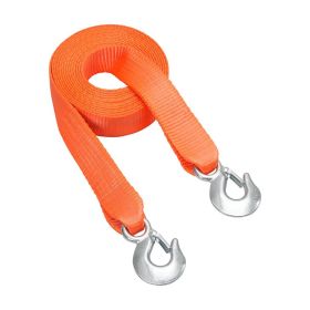 ATV Car Tow Strap with Hooks for for Roadside Recovery