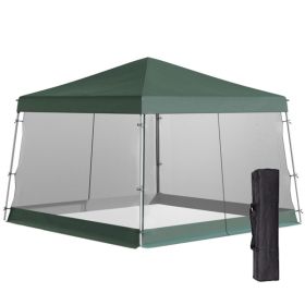 Slant Leg Pop Up Canopy, Beach Canopy (Color: as picture)